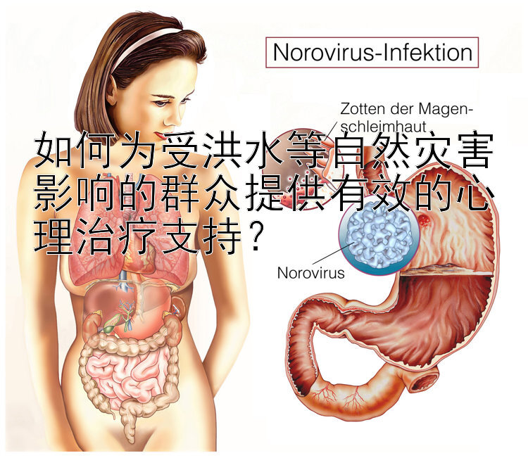 如何为受洪水等自然灾害影响的群众提供有效的心理治疗支持？